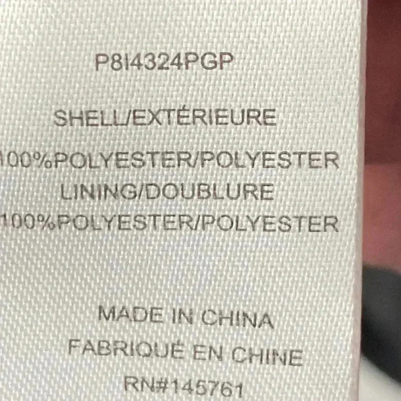 PARKER WOSIZE SMALL FLORAL DRESS RUFFLED SLEEVES BLACK W/ RED PURPLE GEO DESIGN - Picture 11 of 15